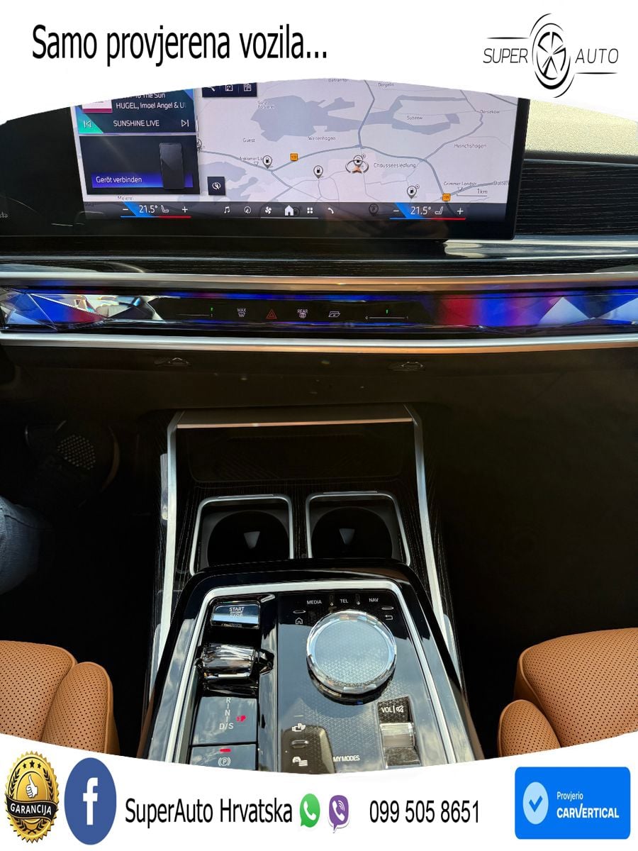 BMW 740d (299 KS) xDrive Steptronic M Sport LED+GR SJED+ACC