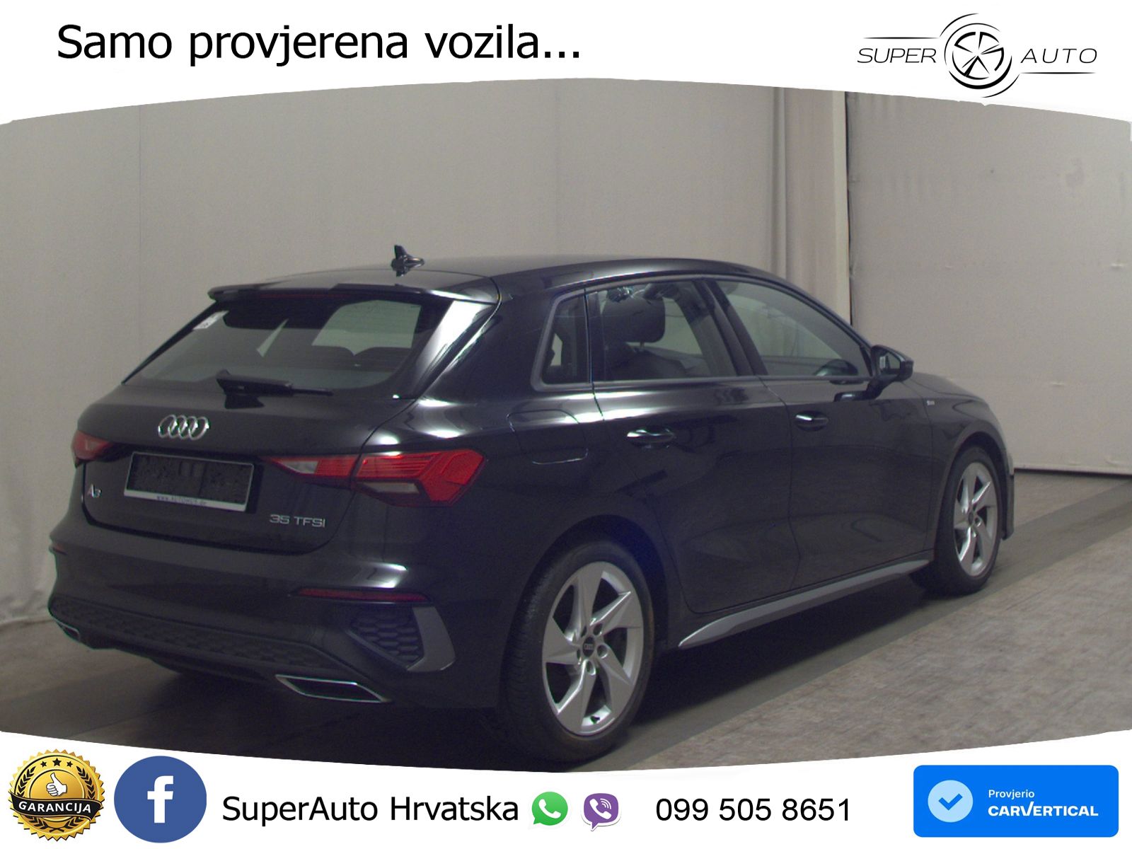 Audi A3 35 TFSI (150 KS) S tronic S line LED+ACC