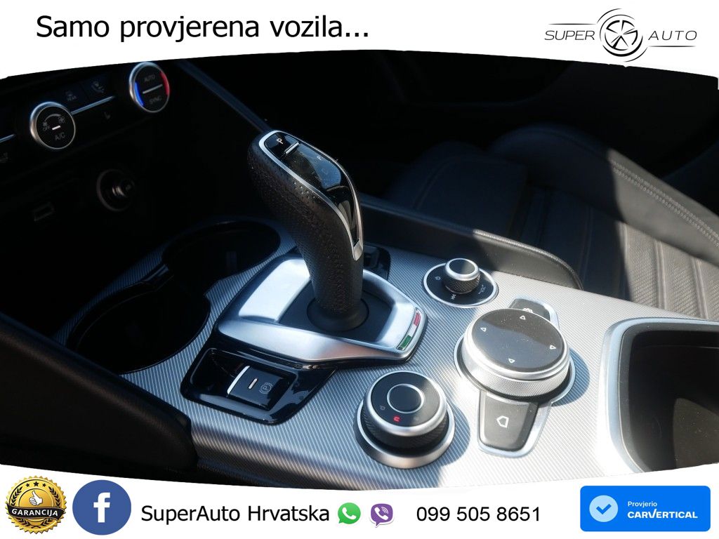 Alfa Romeo Giulia 2.0 Turbo (280 KS) Q4 Automatic LED+GR SJED+ACC