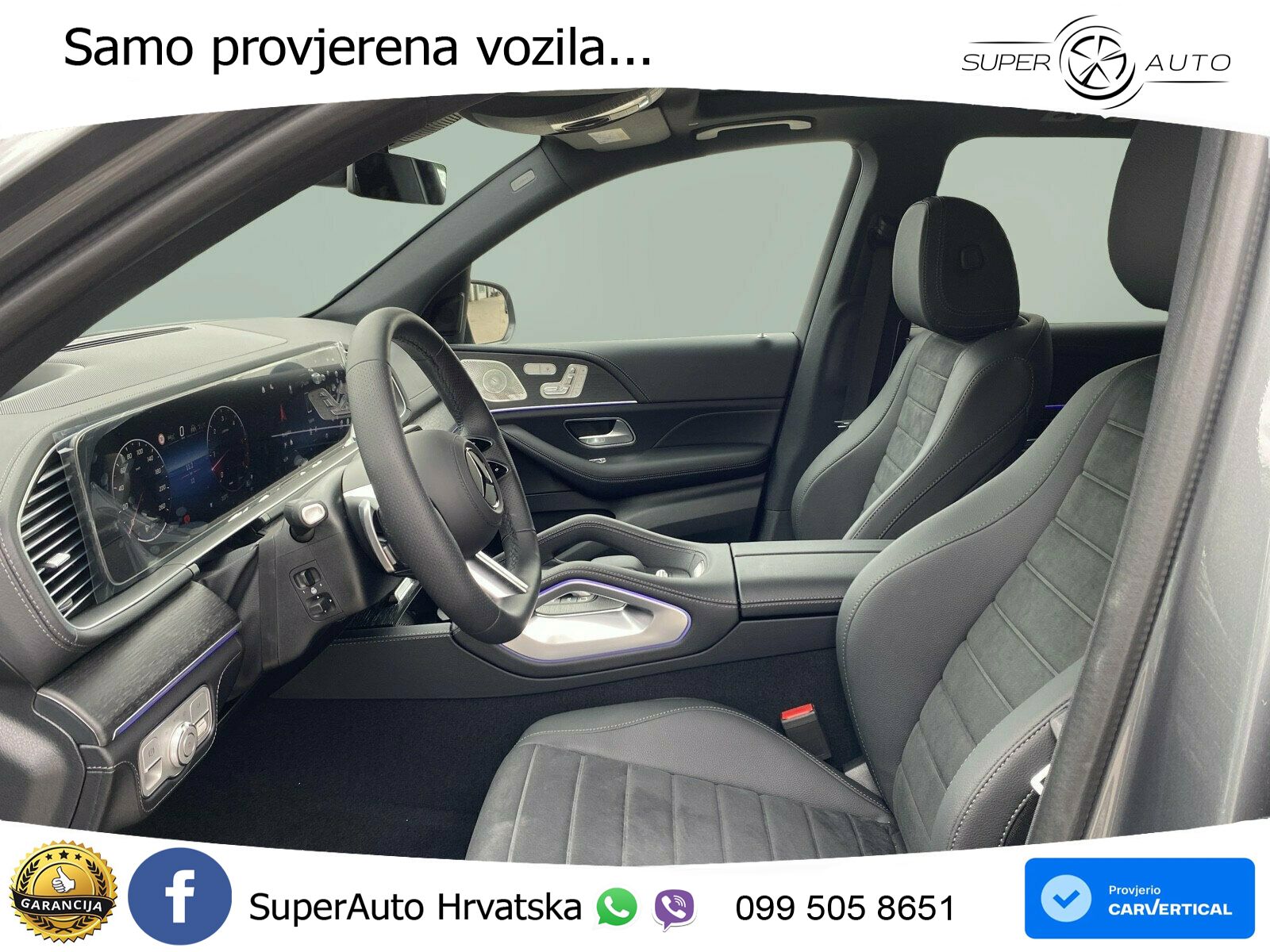 Mercedes GLE 450d (367 KS) EQ Boost 4MATIC 9G-TRONIC AMG ZRAČNI+ACC+GR SJED+KAM+PANO