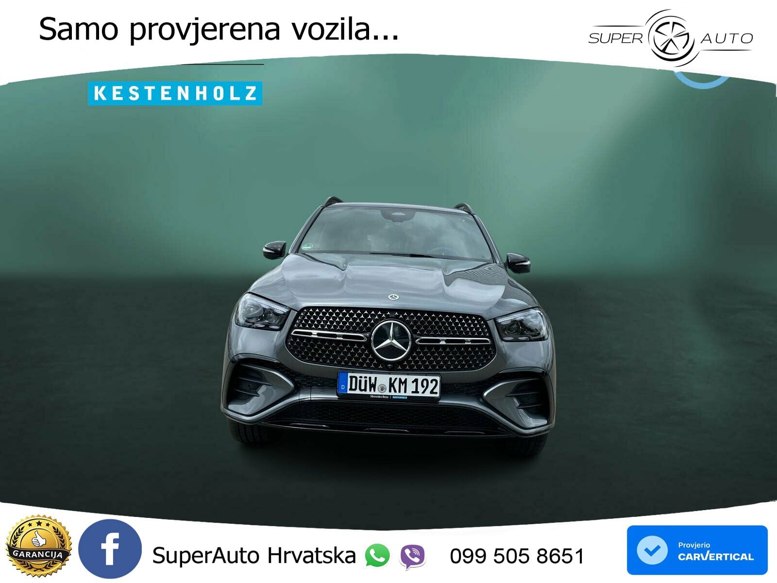 Mercedes GLE 450d (367 KS) EQ Boost 4MATIC 9G-TRONIC AMG ZRAČNI+ACC+GR SJED+KAM+PANO