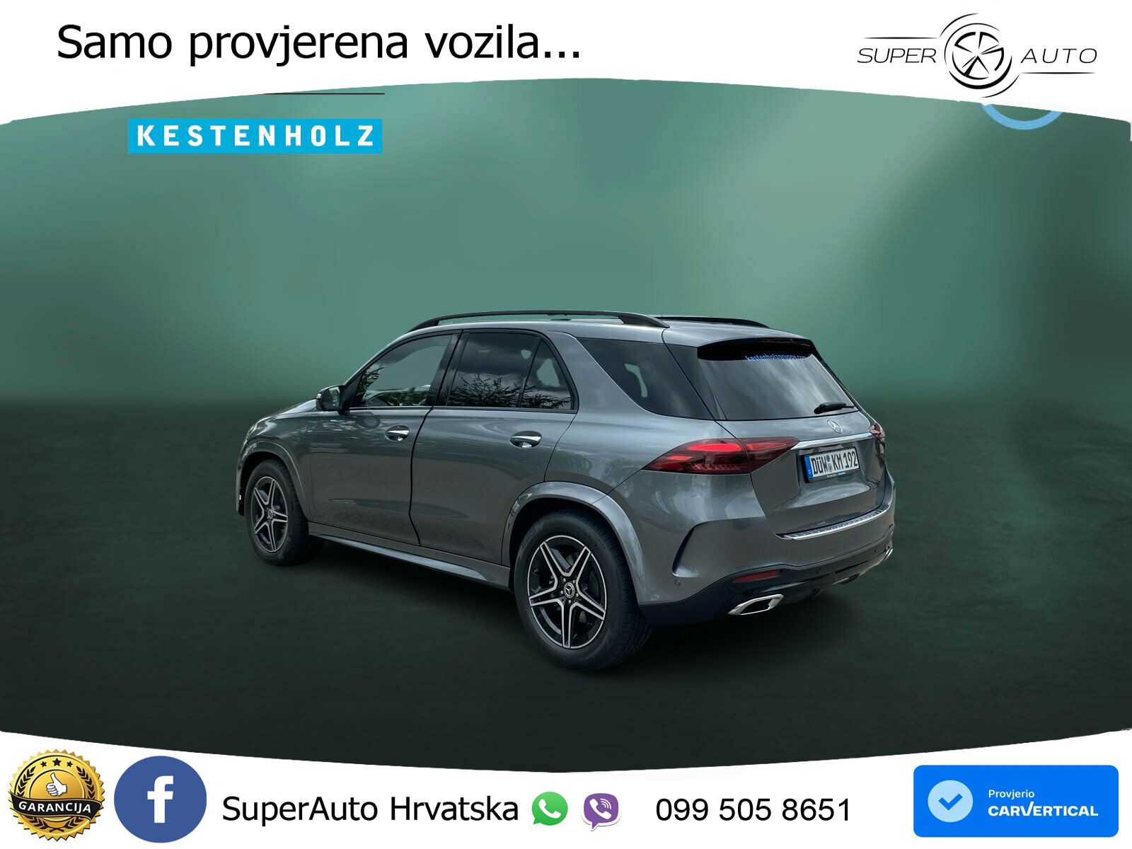 Mercedes GLE 450d (367 KS) EQ Boost 4MATIC 9G-TRONIC AMG ZRAČNI+ACC+GR SJED+KAM+PANO