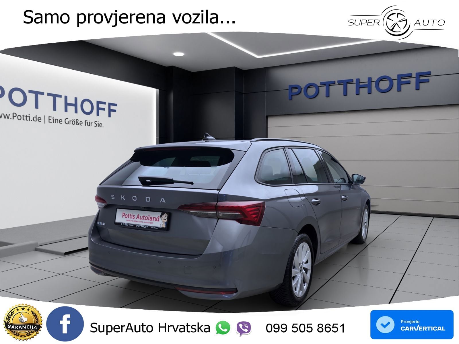 Škoda Octavia Combi 2.0 TDI (150 KS) DSG Selection MATRIX+GR SJED+KAM