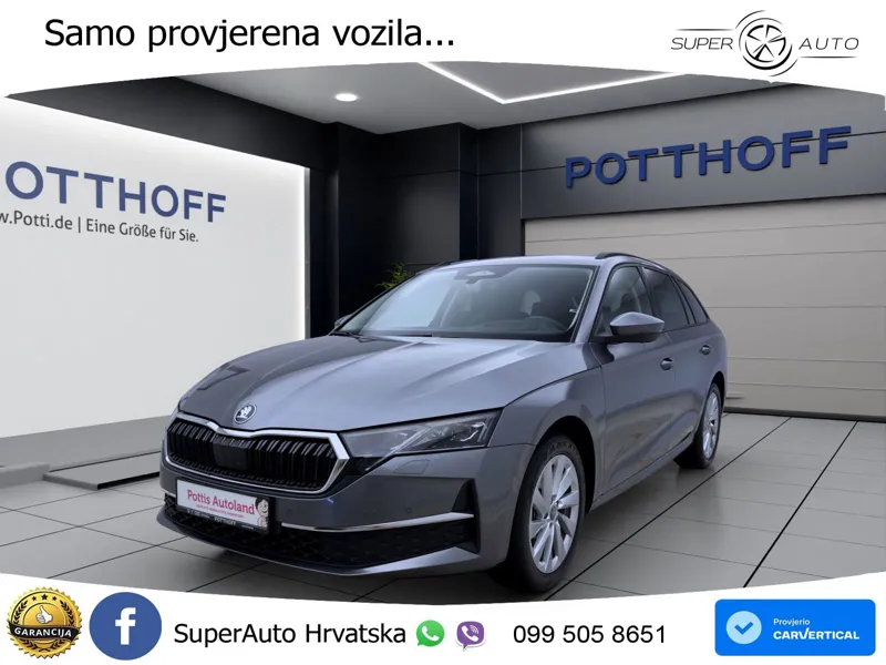 Škoda Octavia Combi 2.0 TDI (150 KS) DSG Selection MATRIX+GR SJED+KAM