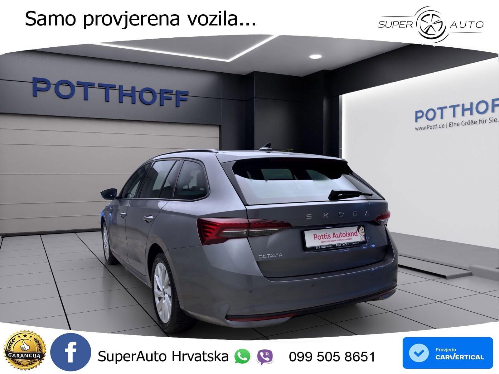Škoda Octavia Combi 2.0 TDI (150 KS) DSG Selection MATRIX+GR SJED+KAM