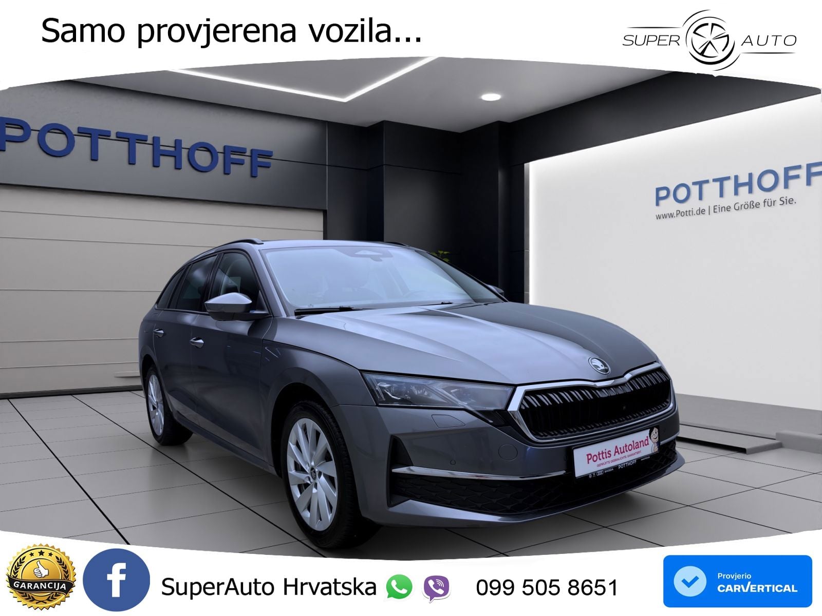 Škoda Octavia Combi 2.0 TDI (150 KS) DSG Selection MATRIX+GR SJED+KAM