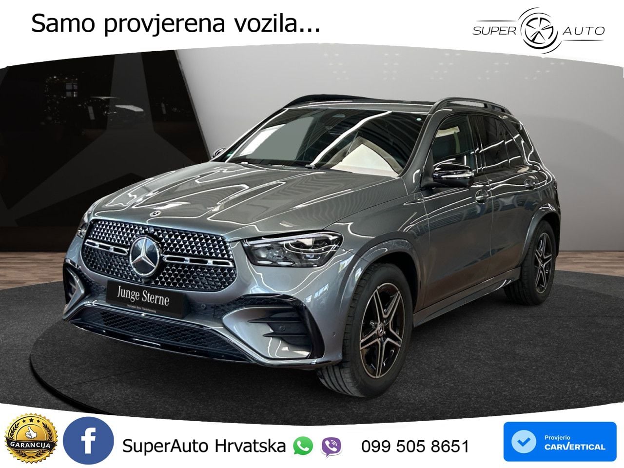 Mercedes GLE 450d (367 KS) EQ Boost 4MATIC 9G-TRONIC AMG LED+GR SJED+ACC