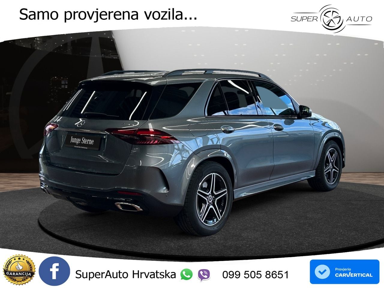Mercedes GLE 450d (367 KS) EQ Boost 4MATIC 9G-TRONIC AMG LED+GR SJED+ACC