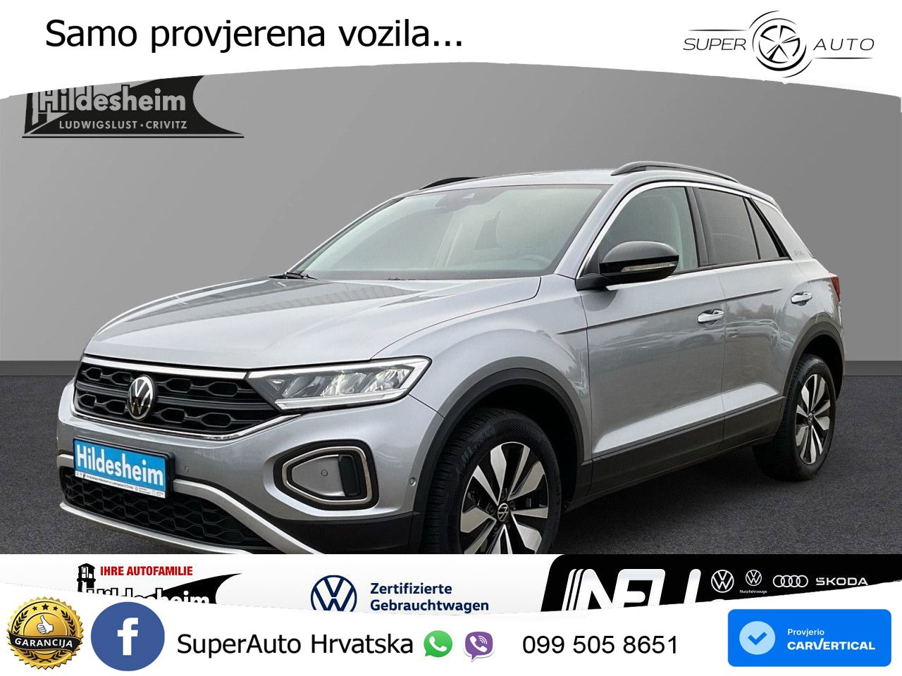 Volkswagen T-Roc 1.5 TSI (150 KS) LED+GR SJED+ACC