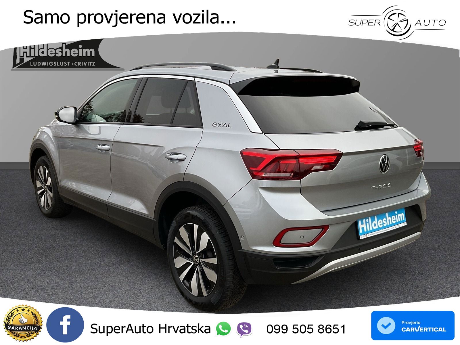 Volkswagen T-Roc 1.5 TSI (150 KS) LED+GR SJED+ACC