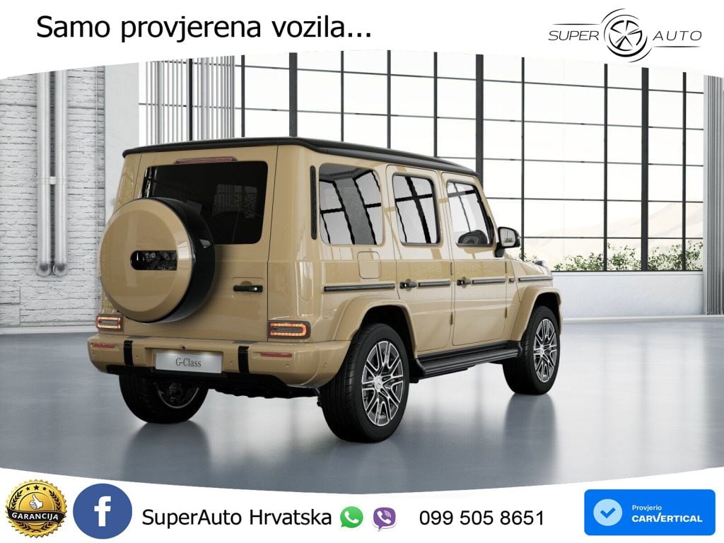 Mercedes G 580 EQ Long 116 kWh (587 KS) 4MATIC Exclusive LED+GR SJED+ACC