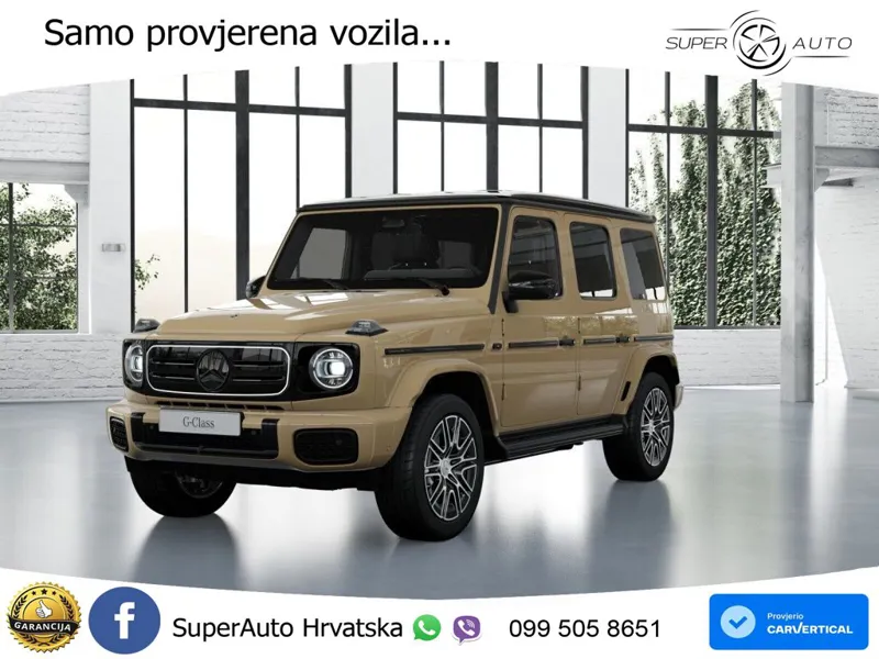 Mercedes G 580 EQ Long 116 kWh (587 KS) 4MATIC Exclusive LED+GR SJED+ACC
