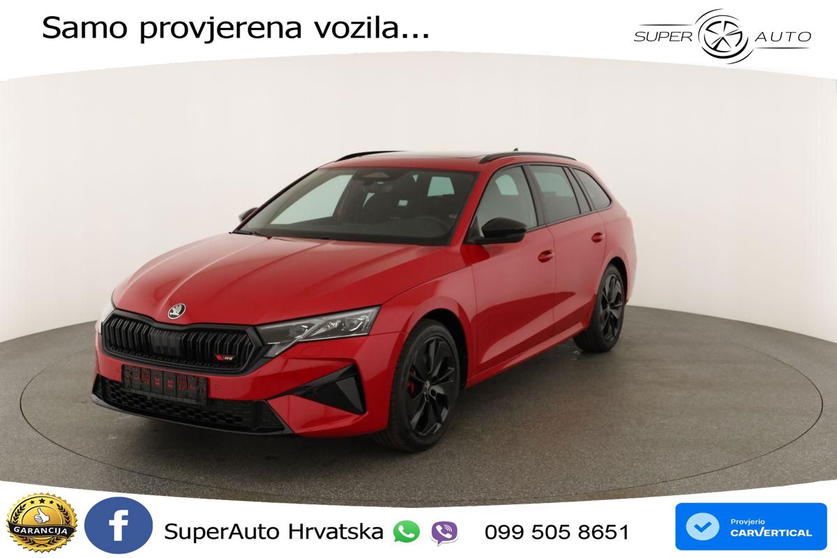 Škoda Octavia Combi RS 2.0 TSI (265 KS) DSG LED+GR SJED+ACC