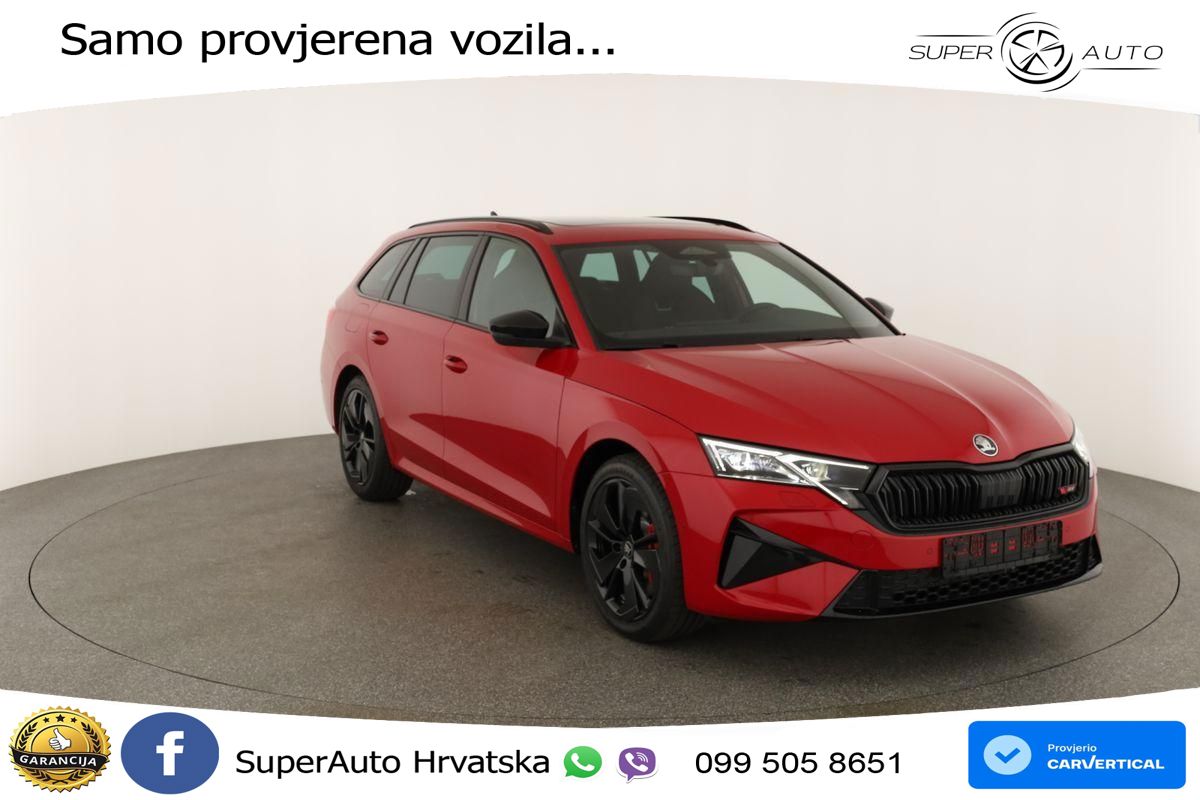 Škoda Octavia Combi RS 2.0 TSI (265 KS) DSG LED+GR SJED+ACC