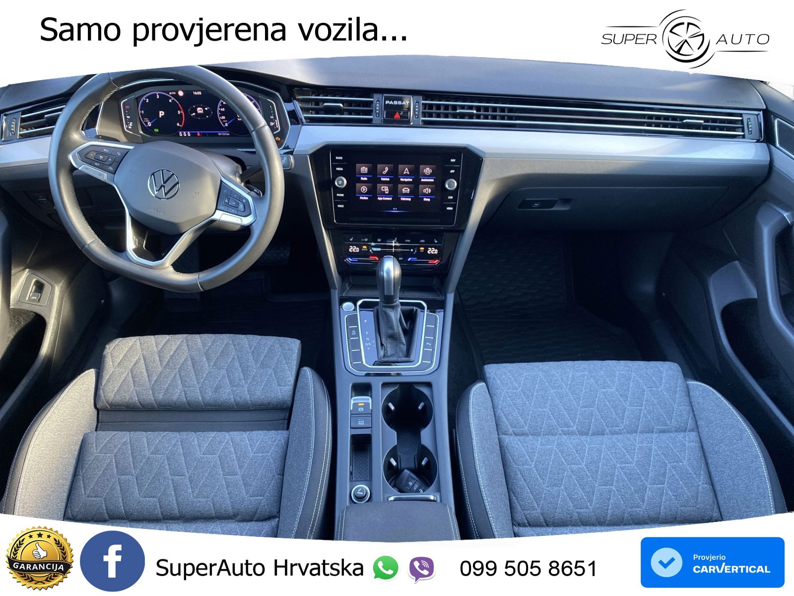 Volkswagen Passat Variant 2.0 TDI (150 KS) DSG Business LED+GR SJED+ACC