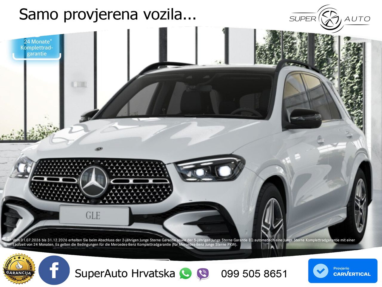 Mercedes GLE 300d (269 KS) EQ Boost 4MATIC 9G-TRONIC AMG LED+GR SJED+ACC