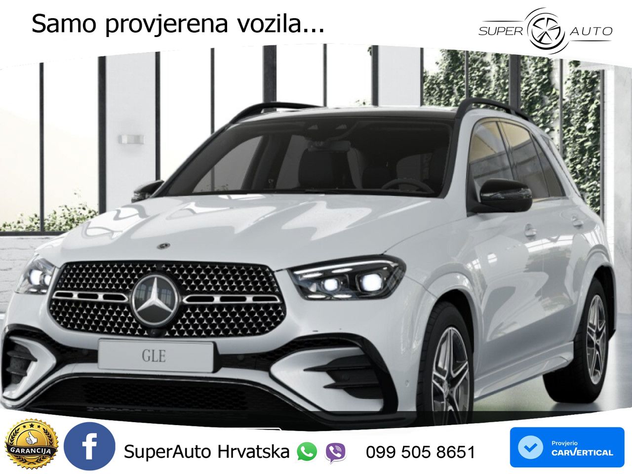 Mercedes GLE 300d (269 KS) EQ Boost 4MATIC 9G-TRONIC AMG LED+GR SJED+ACC