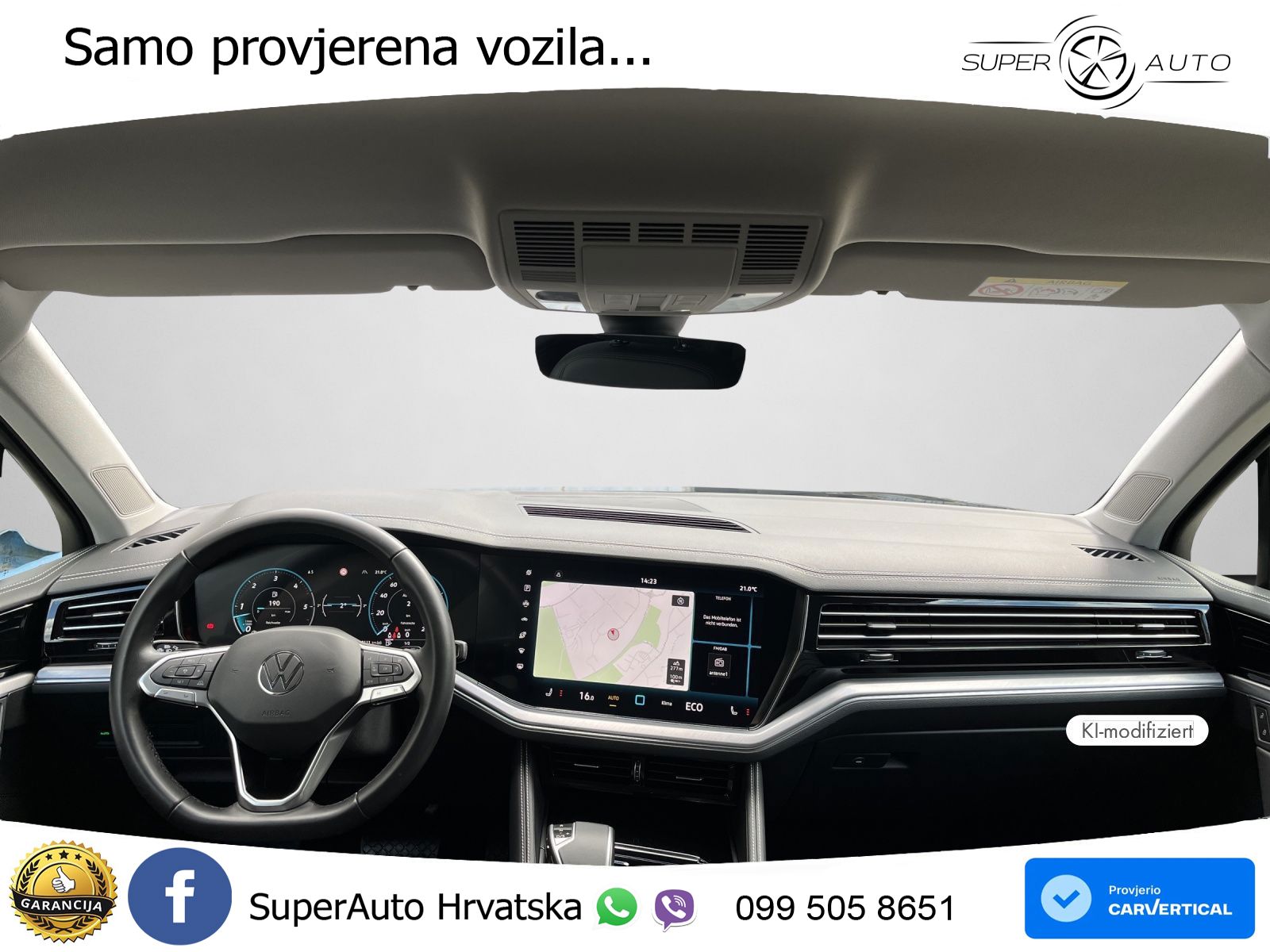 Volkswagen Touareg 3.0 V6 TDI (231 KS) 4MOTION Tiptronic ZRAČNI+ACC+GR SJED+KAM