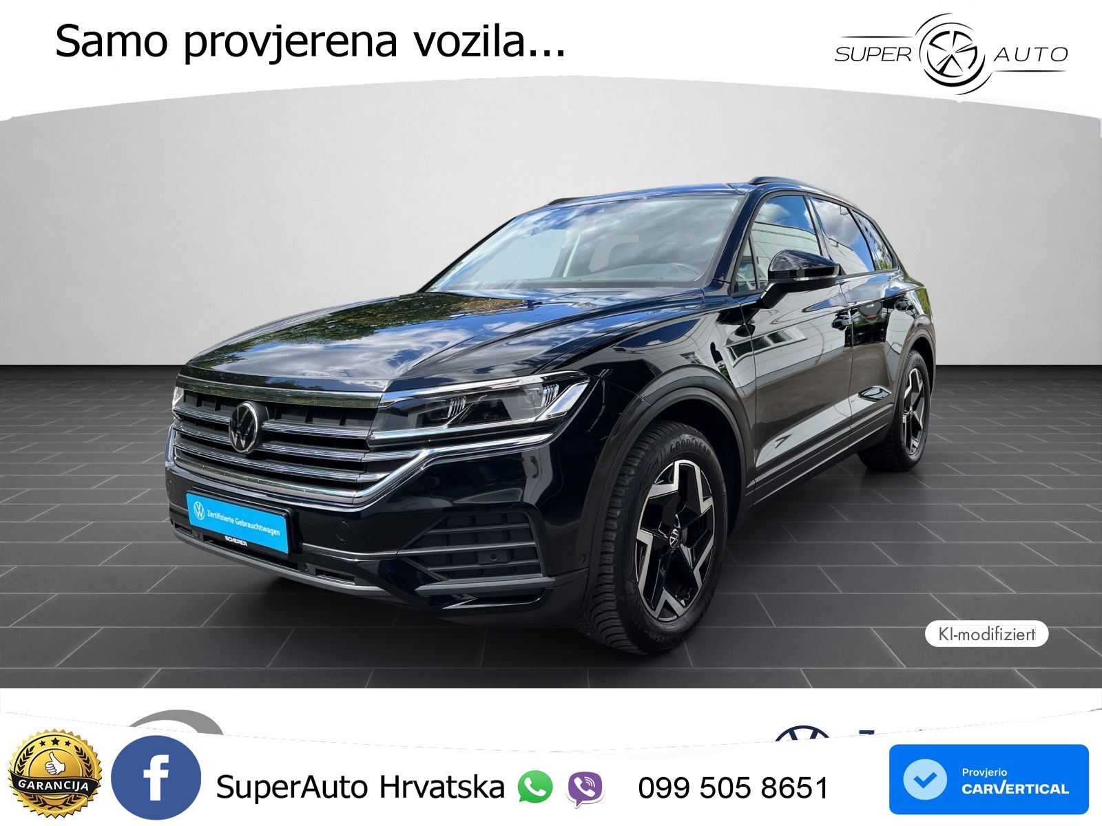 Volkswagen Touareg 3.0 V6 TDI (231 KS) 4MOTION Tiptronic ZRAČNI+ACC+GR SJED+KAM