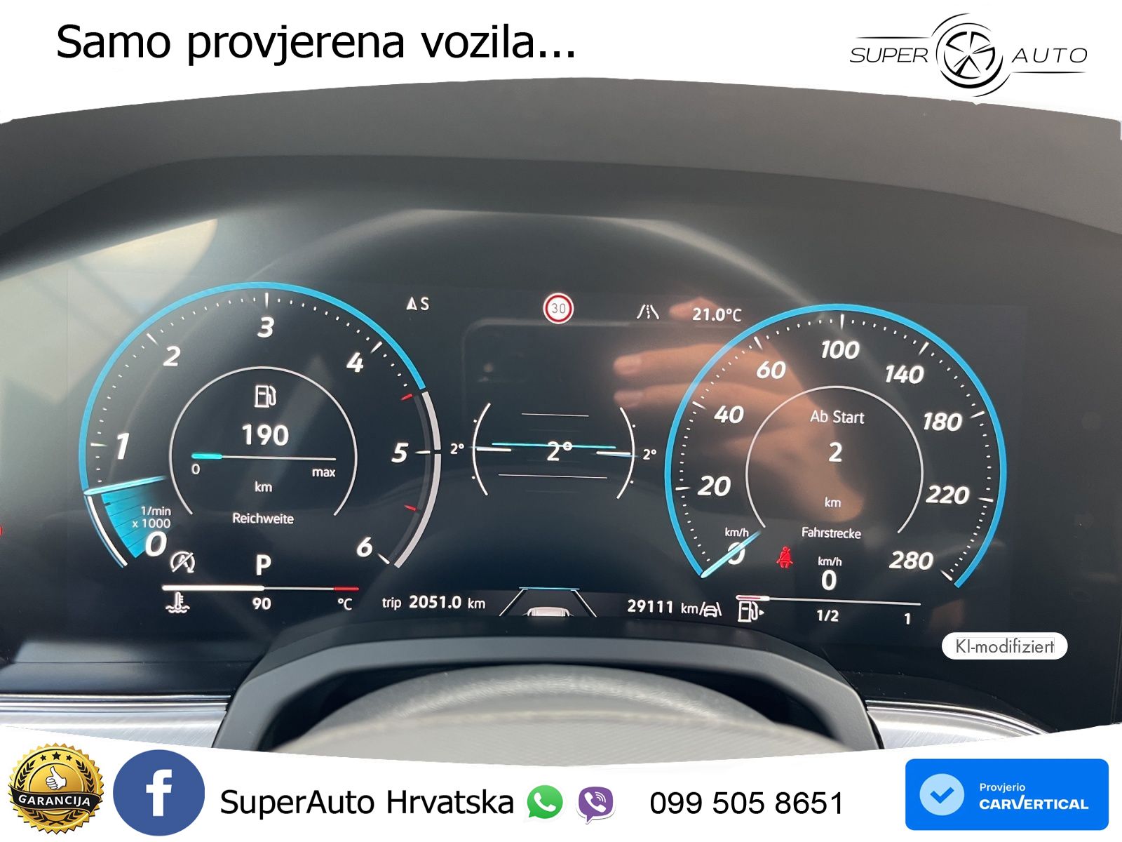 Volkswagen Touareg 3.0 V6 TDI (231 KS) 4MOTION Tiptronic ZRAČNI+ACC+GR SJED+KAM
