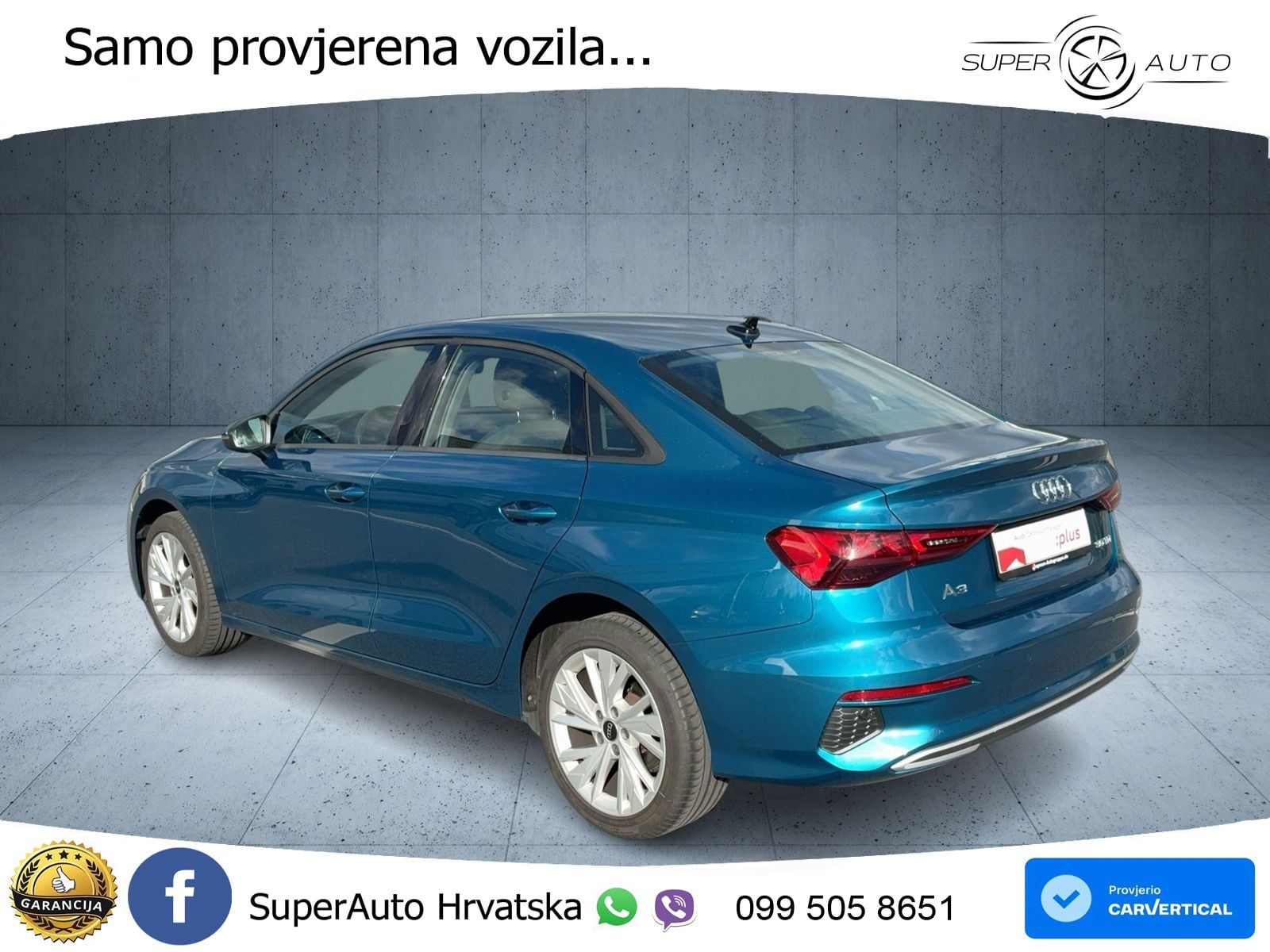 Audi A3 Limuzina 35 TDI (150 KS) S tronic advanced