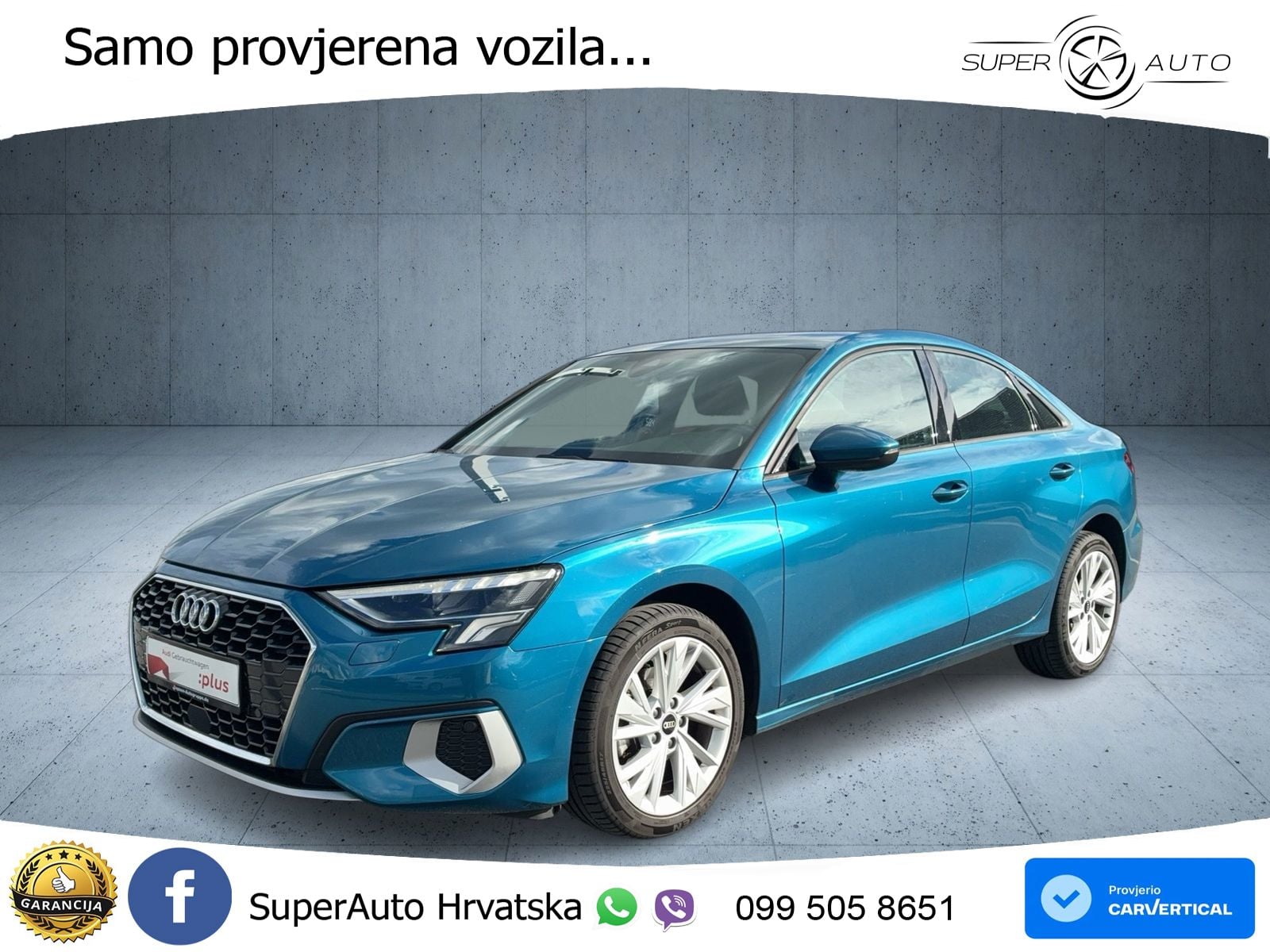 Audi A3 Limuzina 35 TDI (150 KS) S tronic advanced