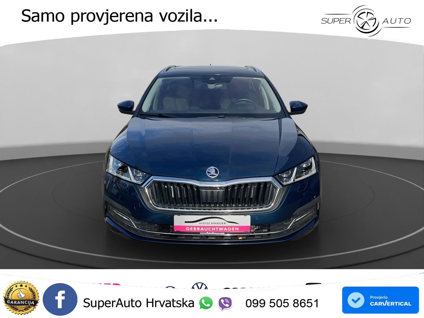 Škoda Octavia Combi iV 1.4 TSI (204 KS) DSG LED+GR SJED+ACC