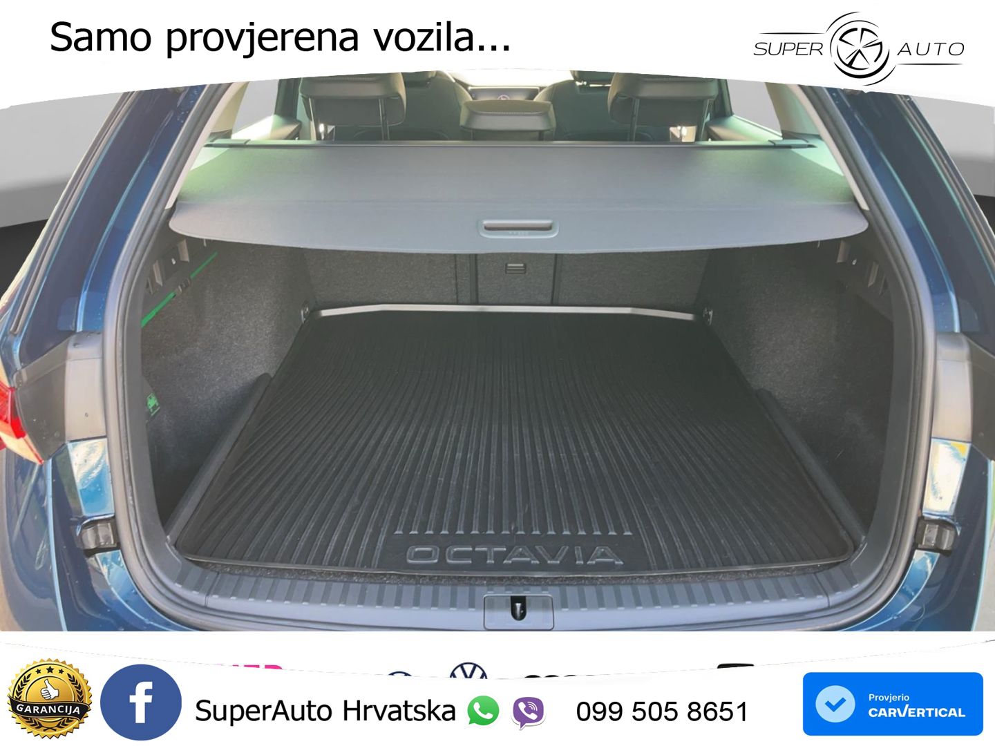 Škoda Octavia Combi iV 1.4 TSI (204 KS) DSG LED+GR SJED+ACC