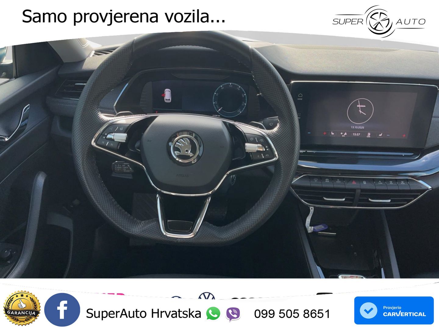 Škoda Octavia Combi iV 1.4 TSI (204 KS) DSG LED+GR SJED+ACC