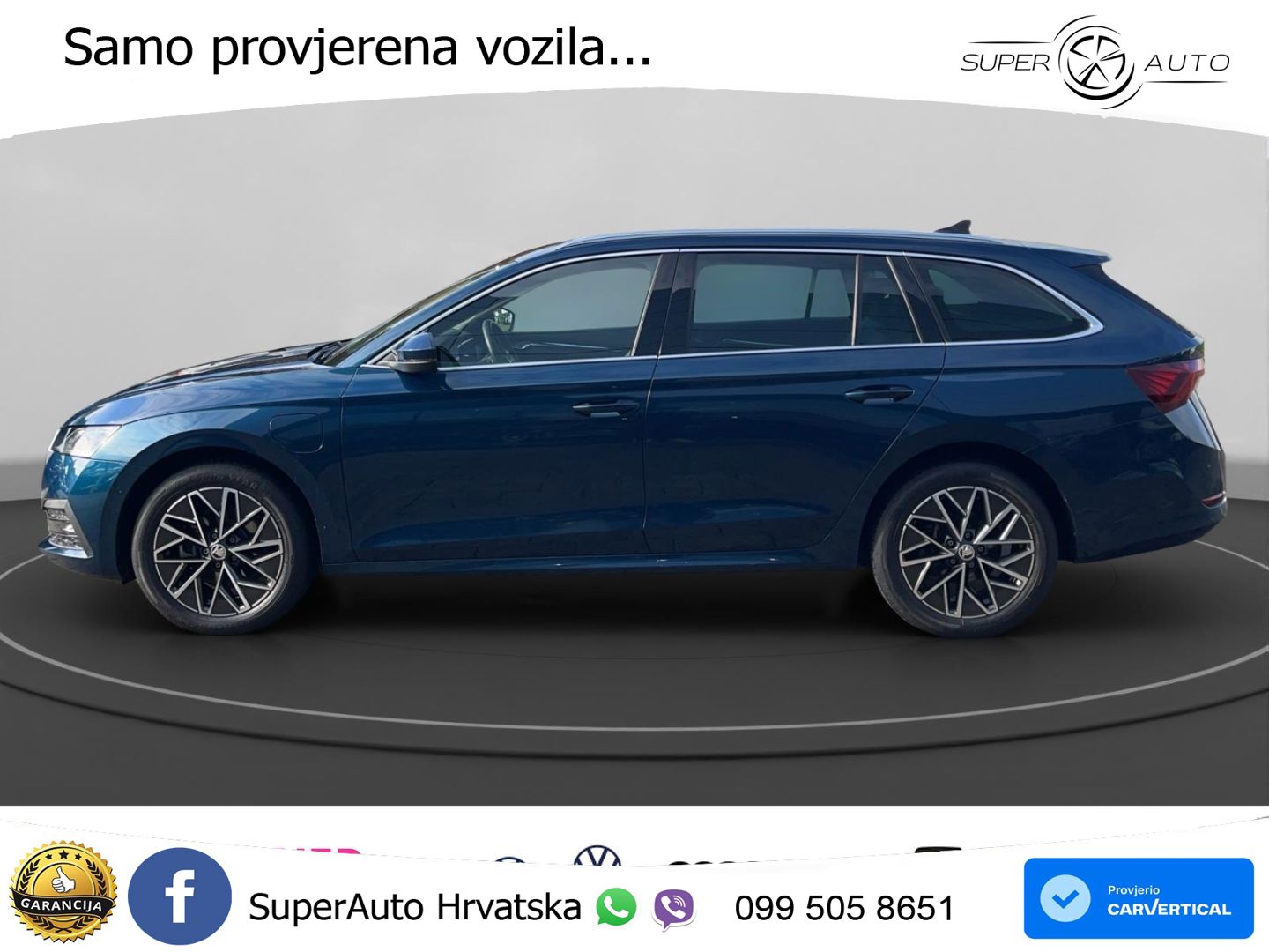 Škoda Octavia Combi iV 1.4 TSI (204 KS) DSG LED+GR SJED+ACC