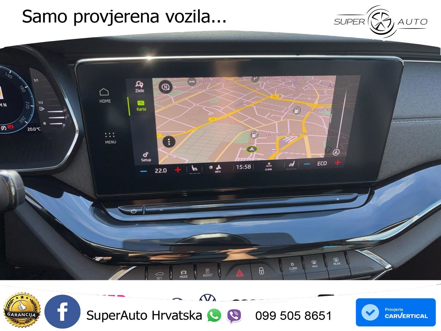 Škoda Octavia Combi iV 1.4 TSI (204 KS) DSG LED+GR SJED+ACC