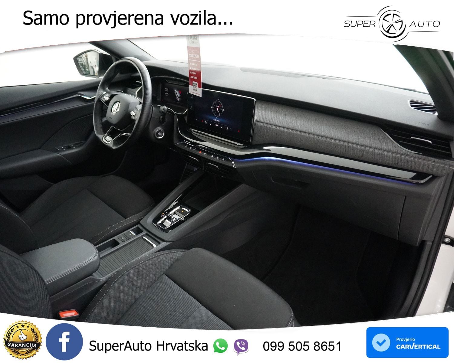 Škoda Octavia Combi iV 1.4 TSI (204 KS) DSG SportLine LED+GR SJED+ACC