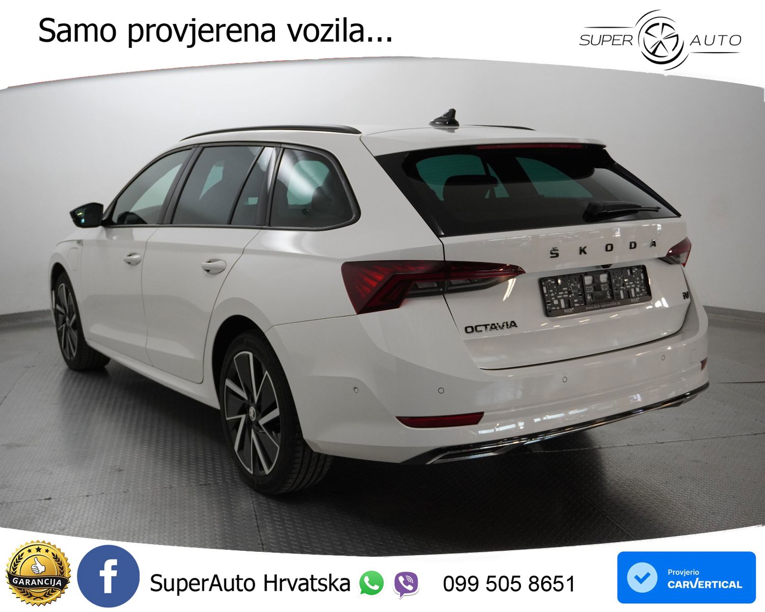 Škoda Octavia Combi iV 1.4 TSI (204 KS) DSG SportLine LED+GR SJED+ACC