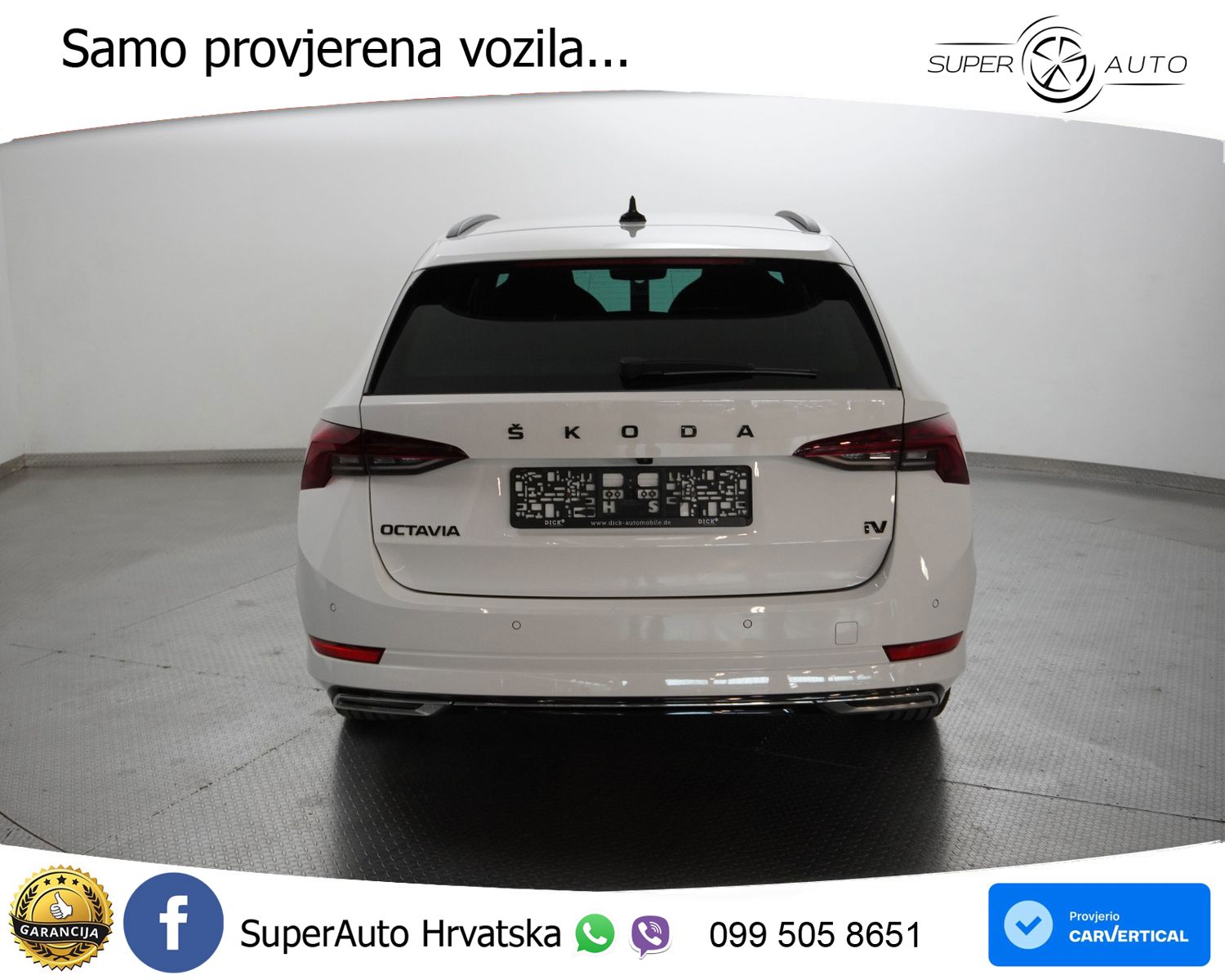 Škoda Octavia Combi iV 1.4 TSI (204 KS) DSG SportLine LED+GR SJED+ACC