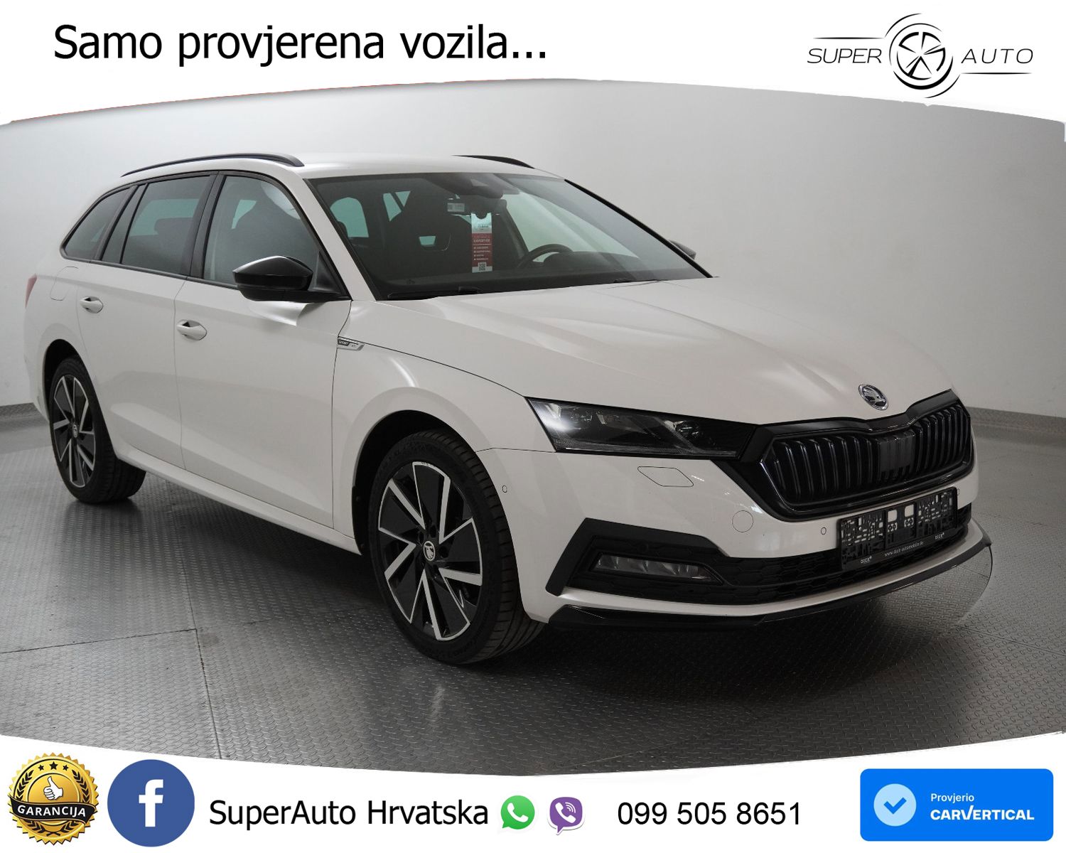 Škoda Octavia Combi iV 1.4 TSI (204 KS) DSG SportLine LED+GR SJED+ACC