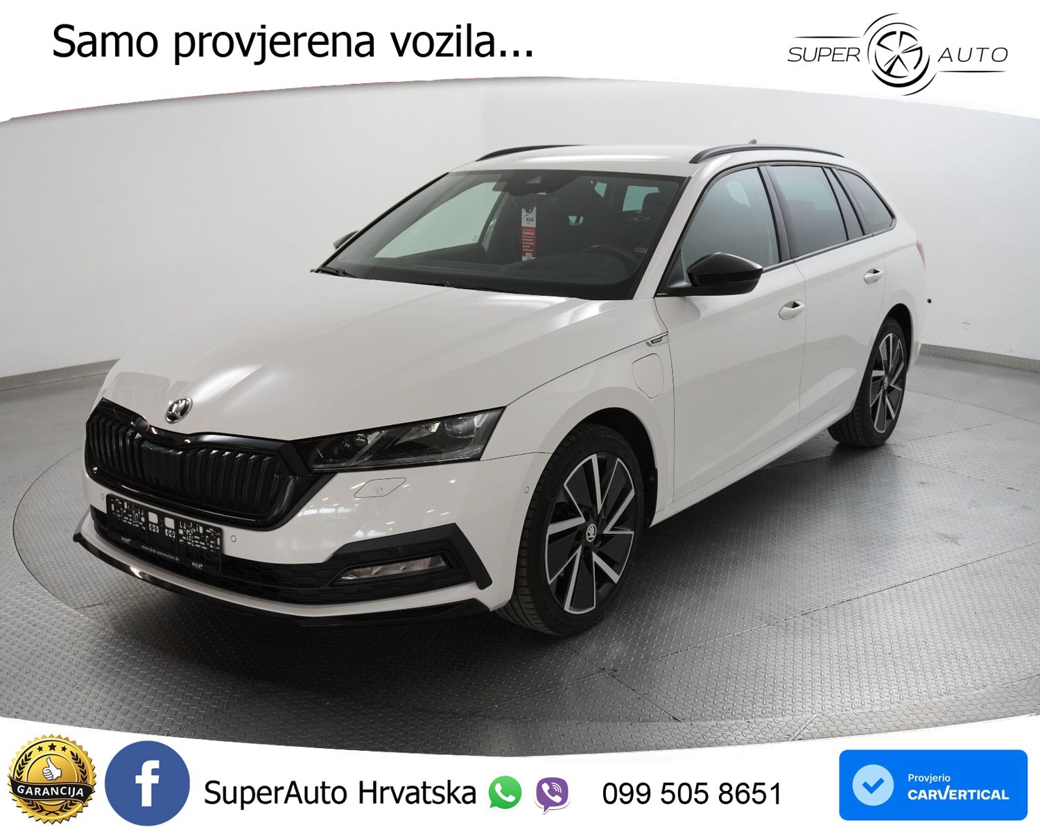 Škoda Octavia Combi iV 1.4 TSI (204 KS) DSG SportLine LED+GR SJED+ACC
