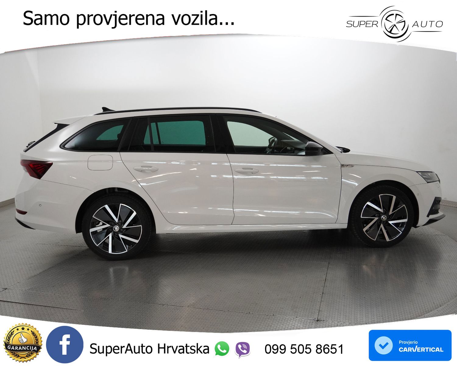 Škoda Octavia Combi iV 1.4 TSI (204 KS) DSG SportLine LED+GR SJED+ACC