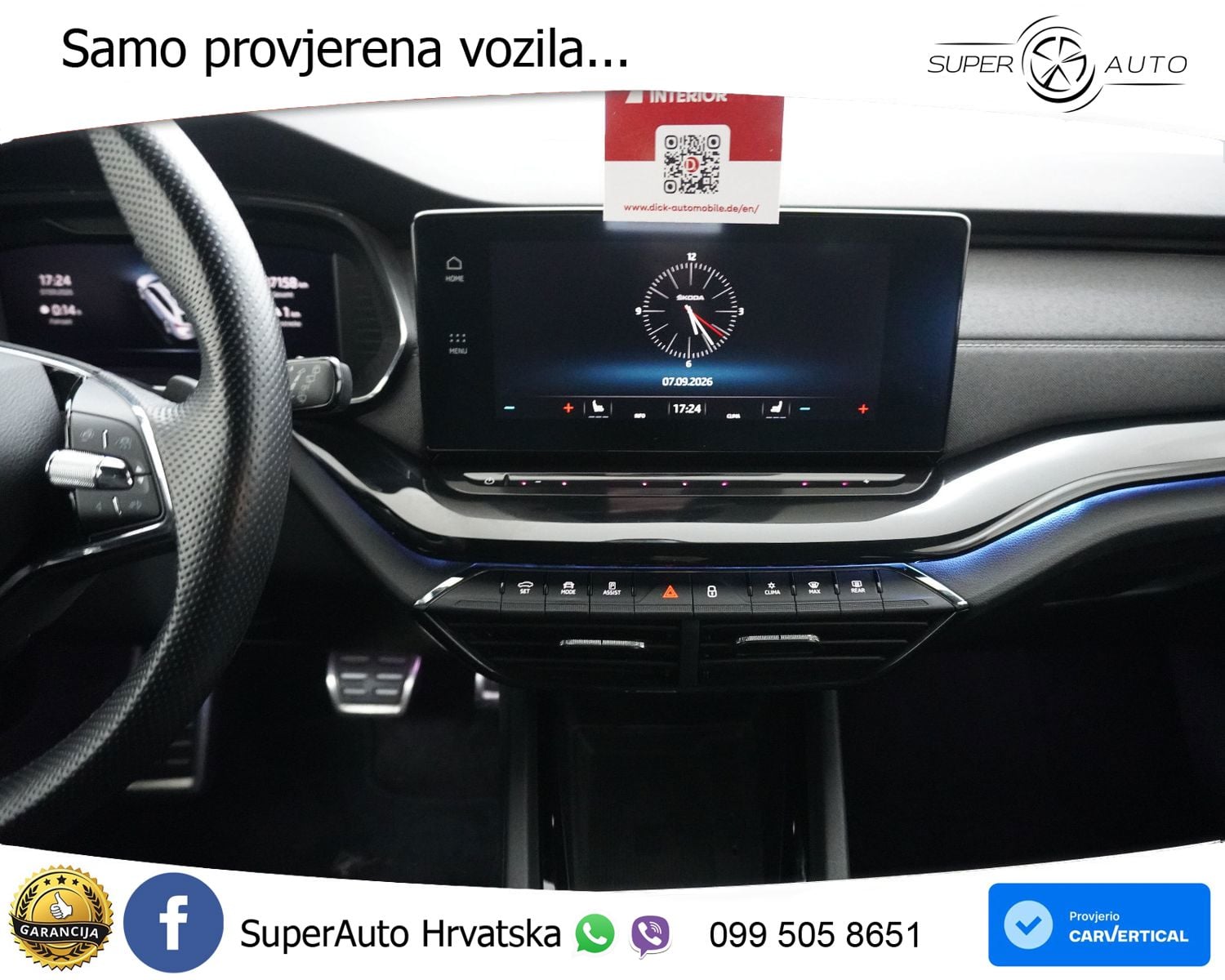 Škoda Octavia Combi iV 1.4 TSI (204 KS) DSG SportLine LED+GR SJED+ACC