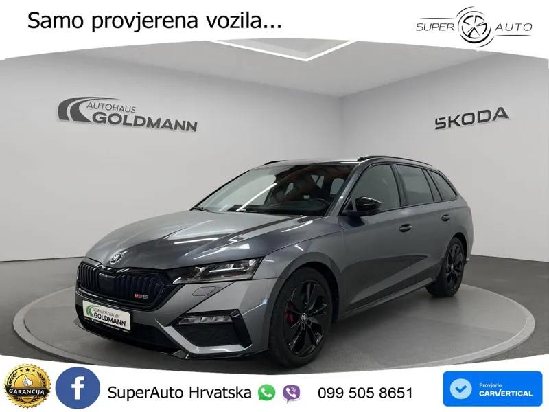 Škoda Octavia Combi RS 2.0 TSI (245 KS) DSG LED+GR SJED+ACC