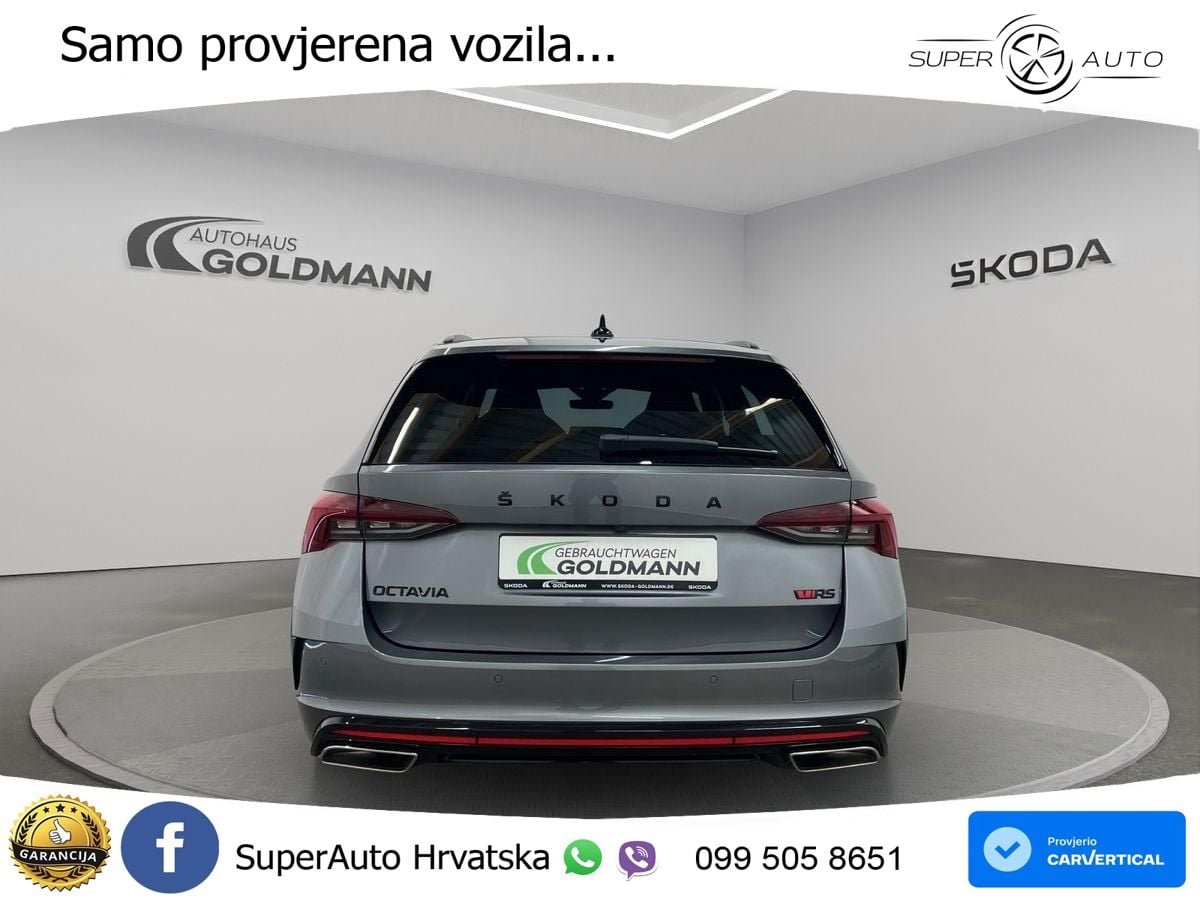 Škoda Octavia Combi RS 2.0 TSI (245 KS) DSG LED+GR SJED+ACC