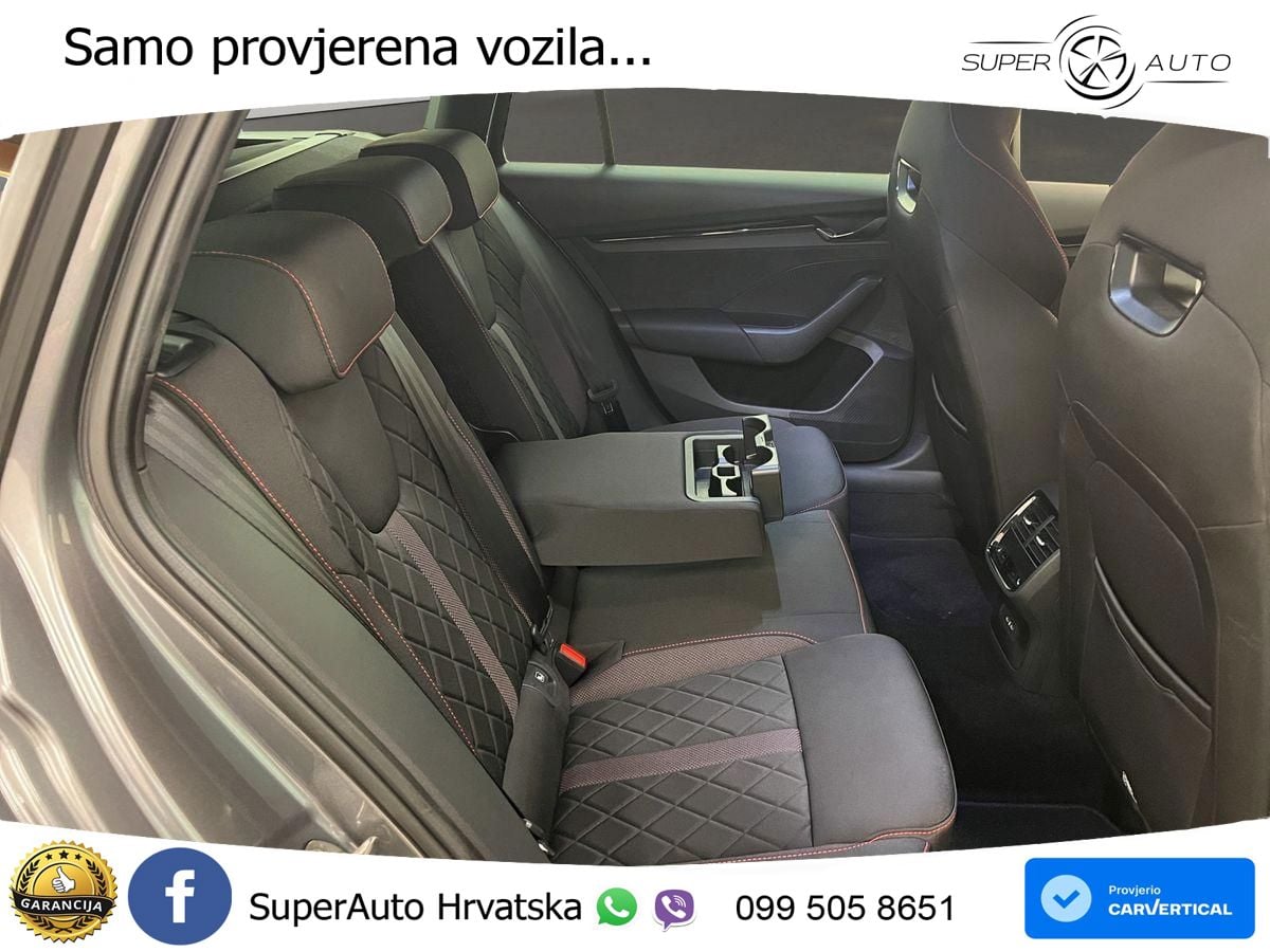 Škoda Octavia Combi RS 2.0 TSI (245 KS) DSG LED+GR SJED+ACC