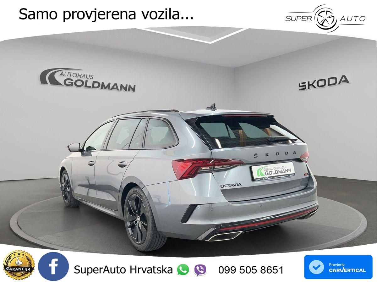 Škoda Octavia Combi RS 2.0 TSI (245 KS) DSG LED+GR SJED+ACC