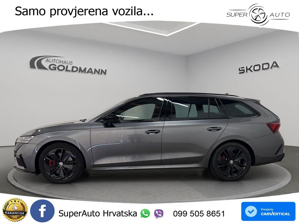 Škoda Octavia Combi RS 2.0 TSI (245 KS) DSG LED+GR SJED+ACC