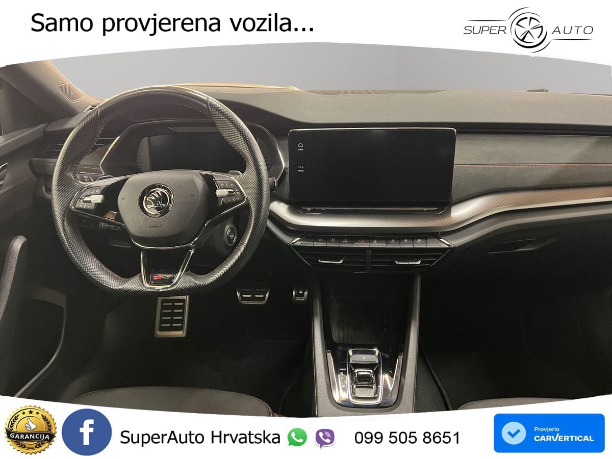 Škoda Octavia Combi RS 2.0 TSI (245 KS) DSG LED+GR SJED+ACC