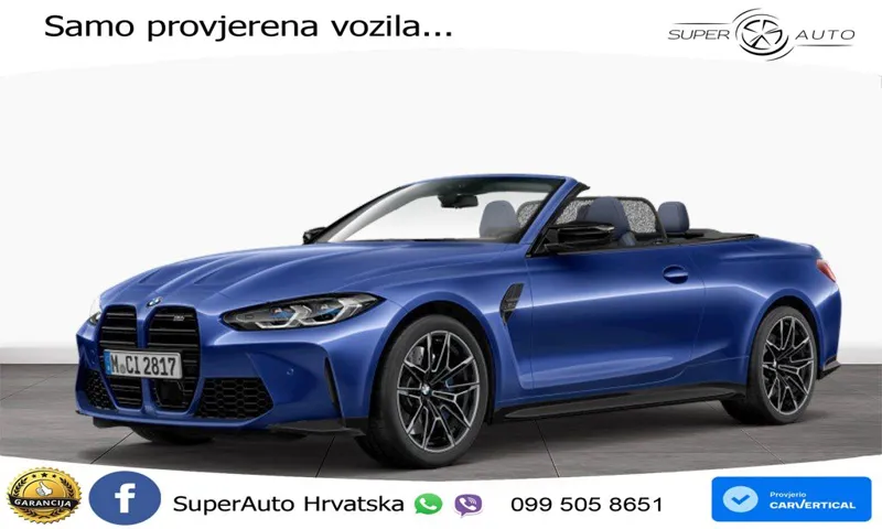 BMW M4 Convertible Competition 3.0 (510 KS) xDrive Steptronic