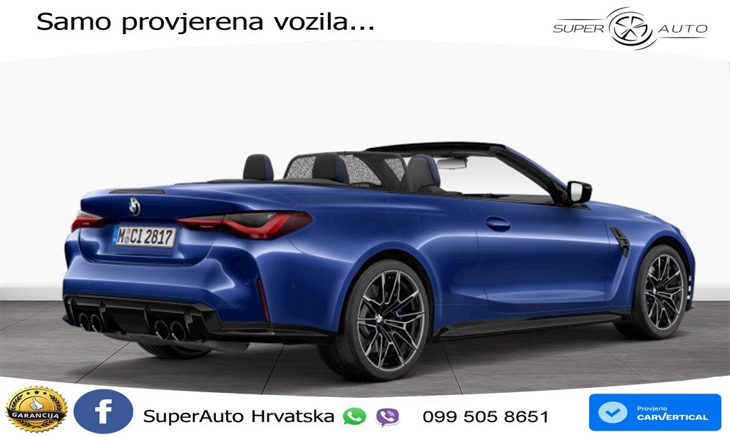 BMW M4 Convertible Competition 3.0 (510 KS) xDrive Steptronic