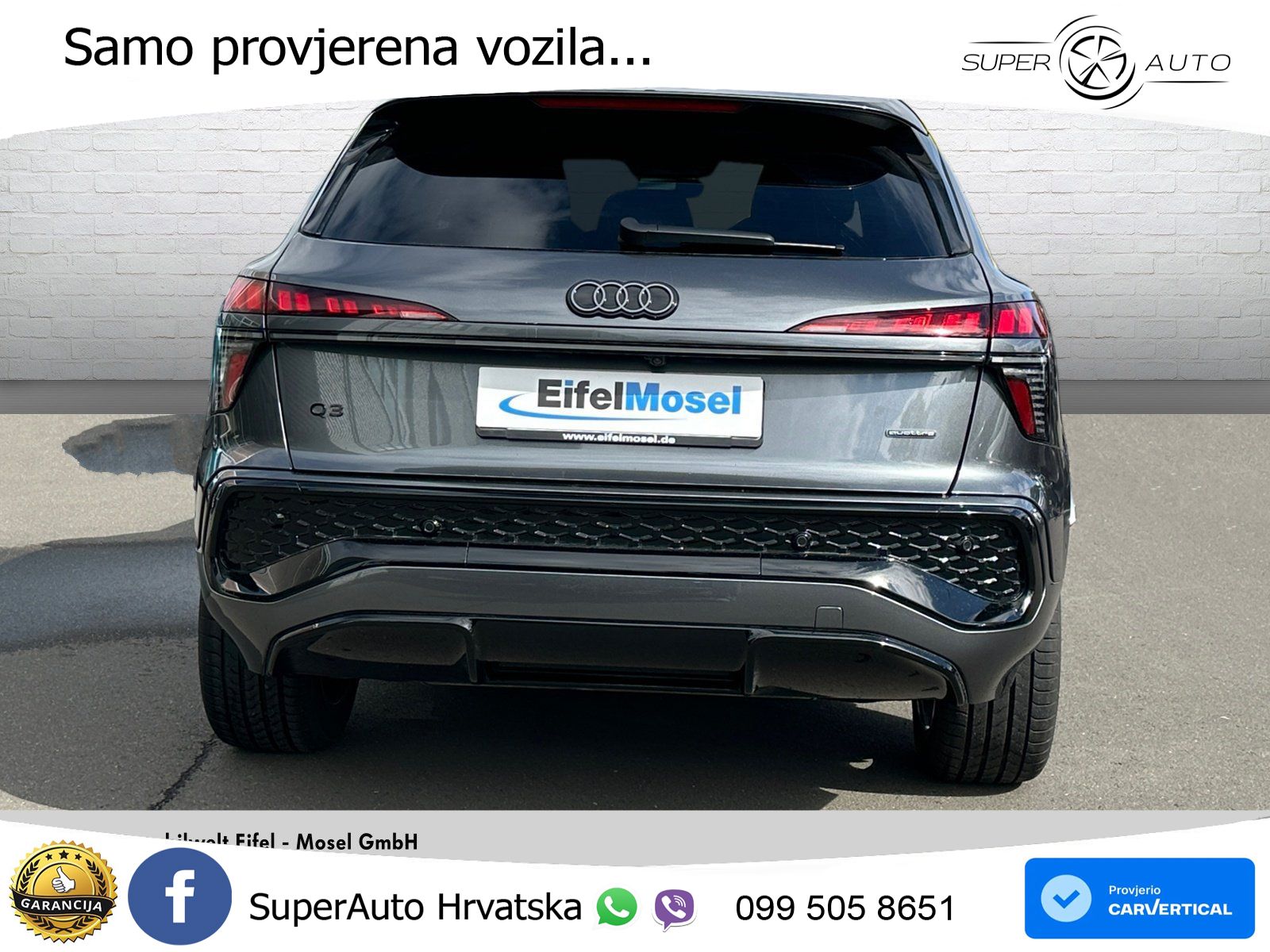Audi Q3 2.0 TFSI (204 KS) quattro S tronic S line LED+GR SJED+ACC