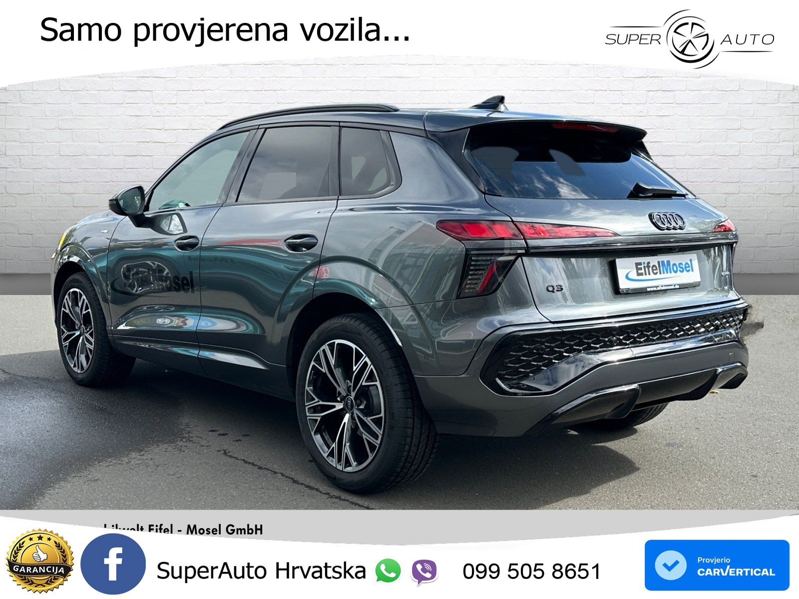 Audi Q3 2.0 TFSI (204 KS) quattro S tronic S line LED+GR SJED+ACC