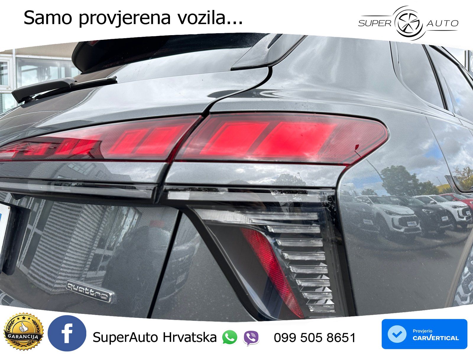 Audi Q3 2.0 TFSI (204 KS) quattro S tronic S line LED+GR SJED+ACC