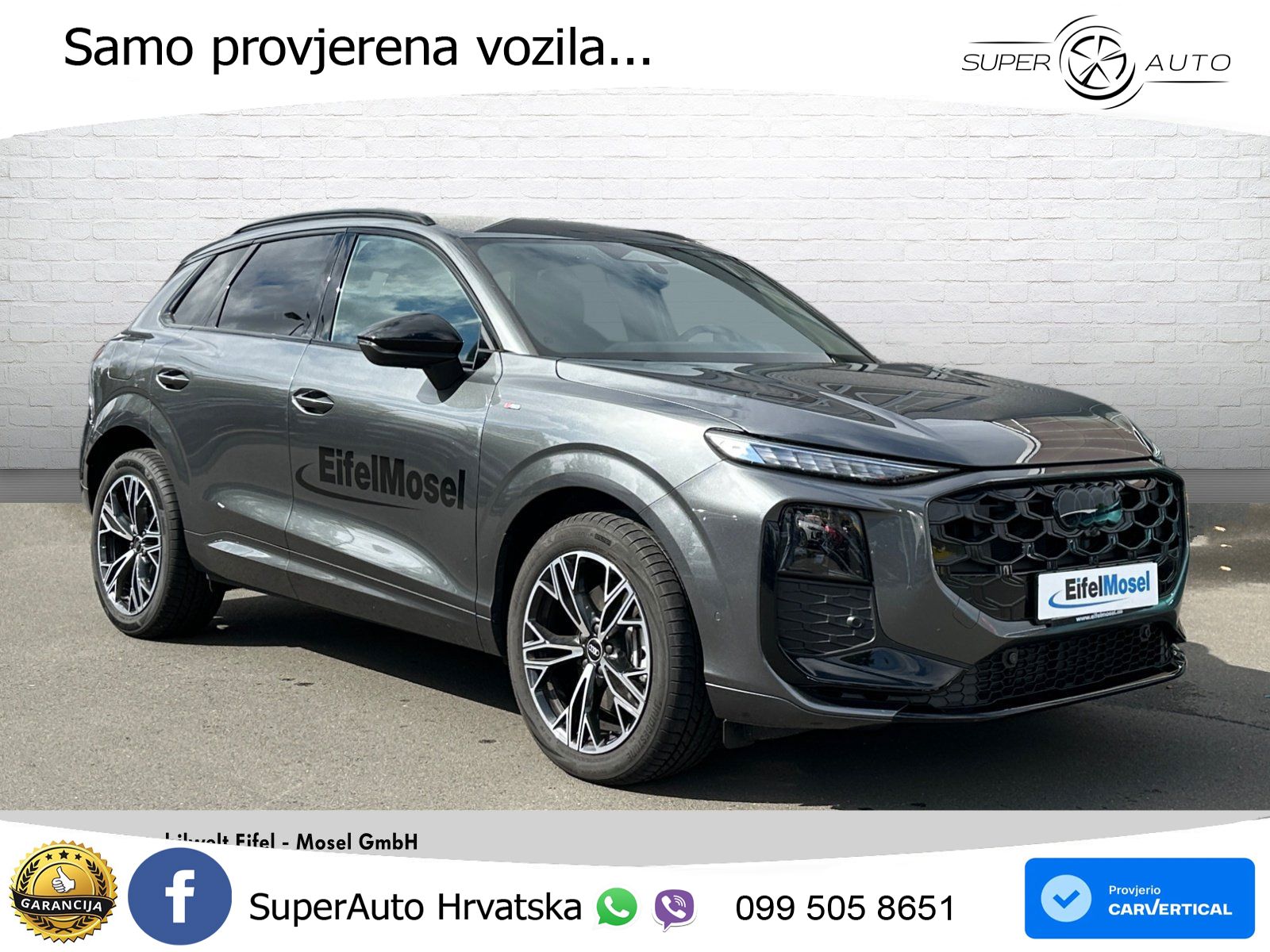 Audi Q3 2.0 TFSI (204 KS) quattro S tronic S line LED+GR SJED+ACC